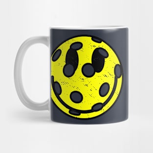 Pickleball Smiley Face Mug